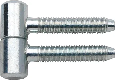 Image de Paumelle Anuba (charnière de porte) Paumelle ø 11 mm Ferrure de porte en acier galvanisé