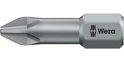 Produktbild von Bit 1/4" DIN3126 C6,3 PH1x 25mm Torsion Wera | 4013288013606