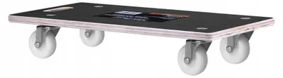 Image de 400 kg 580x300mm Kraft&Dele chariot de plate-forme de transport