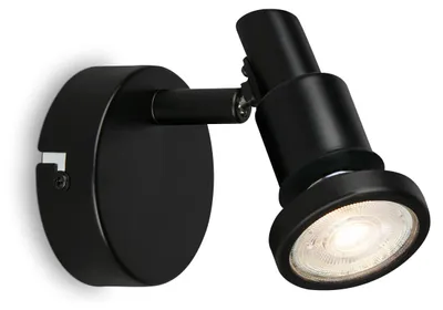 Productafbeelding van LED-spot, zwart, 1x LED/GU10/4,8W