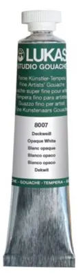 Produktbild von Lukas K80070007 Gouachefarbe STUDIO - 20 ml, Deckweiss