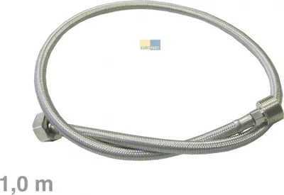Produktbild von 1 Mtr. Zulaufschlauch-Verlängerung Universal edelstahl 3/4 Zoll für Waschmaschine, Spülmaschine