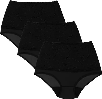 Obrázek produktu pro Wol-Bar Kaja 3-pack černé kalhotky XL