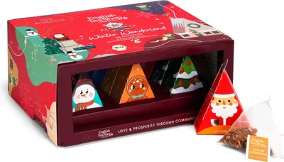 Produktbild von ETS - Teegeschenk "Winter Wonderland", BIO, 12 Pyramiden-Beutel