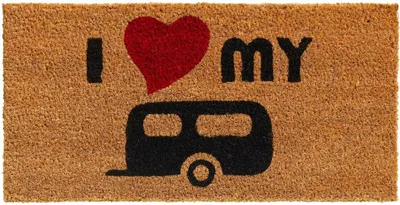 Image de Tapis de coco pour caravane Camping comme tapis de propreté extérieur