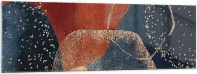 Produktbild von Bilder auf glas - Einteilig - Die Farben Formen Geometrie - 160x50cm - Glasbilder - Wandbilder - Bilder - Wanddekoration aus Glas - Glas Bilder - Wandbild auf Glas - GAB160x50-5098