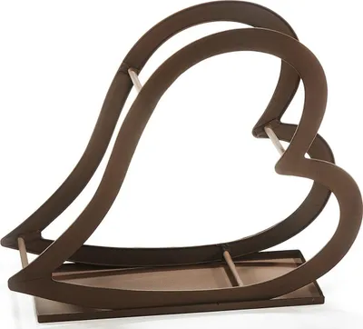Obrázek produktu pro Kovový stojan na palivové dřevo Kobolo - RUSTY - kovový - hnědý - 68x24x55cm - palivové dřevo brikety na dřevo krbové doplňky dekorace předsíň
