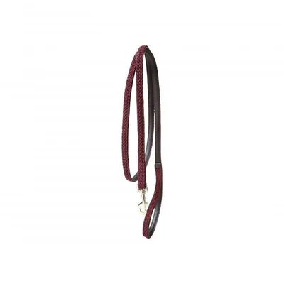 Produktbild von Kentucky Dogwear Leine Plaited Nylon Dog & Horse, Farbe:bordeaux