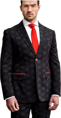 Produktbild von Darth Vader Jackett - slim-fit Sakko für Karneval Größe: 52