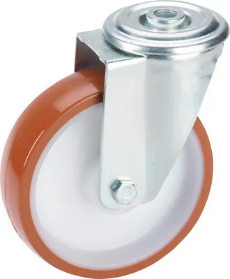Produktbild von Transport-Geräte-Lenkrolle Polyurethan Ø 125 mm bis 200 kg