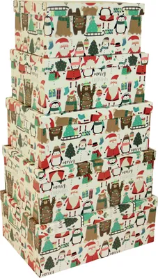 Produktbild von PBS 45205 Weihn. Geschenkkarton Kinder - 5-tlg.
