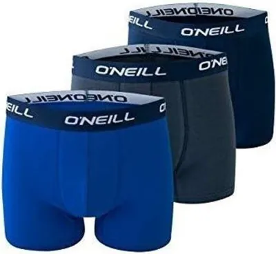 Obrázok produktu pre O'Neill O'Neill Pánske boxerky 900003 Solid Blue 3-Pack - veľkosť L