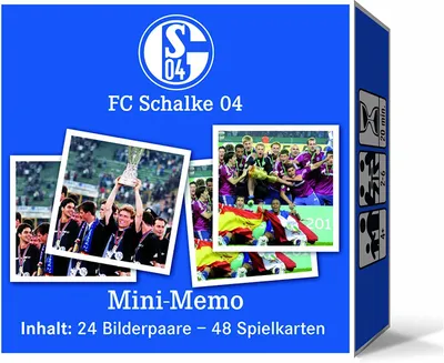 Produktbild von Teepe Verlag 22596930 - Schalke 04 Mini-Memo Spiel Gesellschaftsspiel Fußball