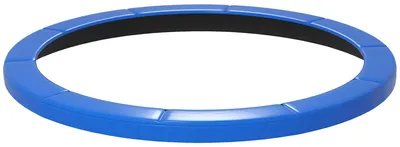 Produktbild von Ersatz-Randabdeckung für Trampoline, wasserfest, reißfest, Ø366 cm, Blau