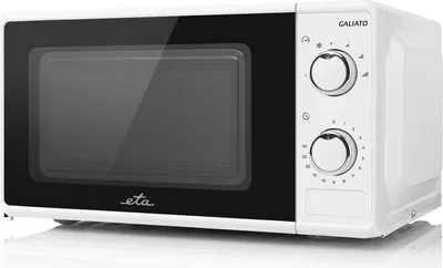 Produktbild von ETA Mikrowelle Galiato I 6 Stufen I Auftauen I Erwärmen I 700 W I bis zu 30 Minuten Timer I 17 Liter I Intuitive und einfache Bedienung