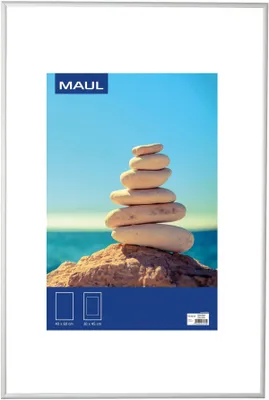 Zdjęcie produktu dla Ramka na zdjęcia MAULdesign aluminiowa 40 x 60 cm, ok. A2 srebrna