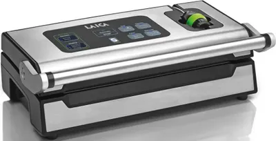 A vacuum sealing machine is shown against a white background.