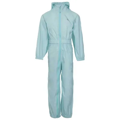Image de Trespass Button - Combinaison de pluie unie pour enfant, menthe pâle