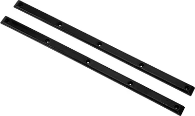 Produktbild von Longboardové kolejnice rib bones, POM kolejnice pro skateboarding, odolné proti opotřebení, trvanlivé, snižují tření pomocí šroubů pro longboard (černé)