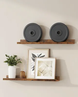 Produktbild von VASAGLE Wandregale, 2er Set, Schweberegale, Breite 60 cm, erhöhte Vorderkante