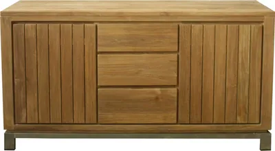Produktbild von Teako Design Waschtisch Arboga Teakholz massiv 150x50x80 cm