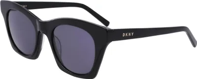 Produktbild von DKNY Rechteckige Damen-Sonnenbrille im Cat-Eye-Stil aus Acetat DK541S