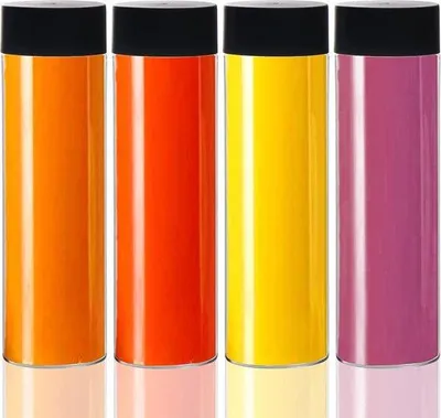 Productafbeelding van 6 Herbruikbare Sapflessen (500 ml) met Dop - Ideaal voor Smoothies en Water