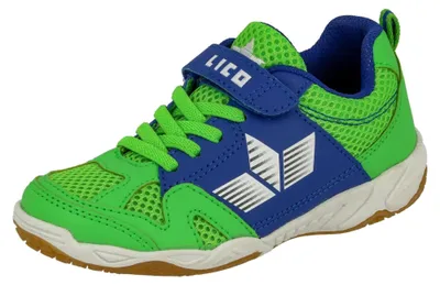 Produktbild von Lico Sport VS Uni Kinder Hallenturnschuh, Grün/ Blau, 32 EU