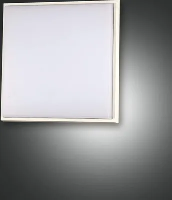 Produktbild von Fabas Luce LED-Deckenleuchte LB25 alu weiß 10W 3000K