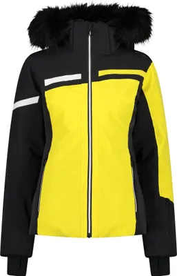 Produktbild von CMP WOMAN JACKET ZIP HOOD gelb 34
