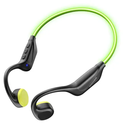 Obrázek produktu pro Sluchátka s kostní vodivostí, vodotěsná, připojení Bluetooth, ČERNÁ