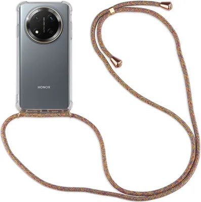 Produktbild von Handykette für Honor Magic 7 Lite Hülle mit Band Case Handyhülle mit Kette in Rainbow