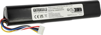 Produktbild von EXTENSILO Akku kompatibel mit Neato D 8, 9, 10 Saugroboter Schwarz (6500 mAh, 14,4 V, Li-Ion)