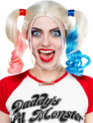 Produktbild von Suicide Harley Girl - Kostüm Perücke für Fasching