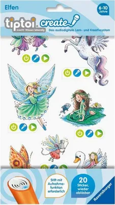 Produktbild von Ravensburger tiptoi Elves, 20 Stück(e), 6 Jahr(e), Elves, Mehrfarbig