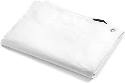 Productafbeelding van Waterdichte PVC Afdekzeil 260 g/m² met Ogen - Multifunctioneel Dekzeil 2 x 3 m