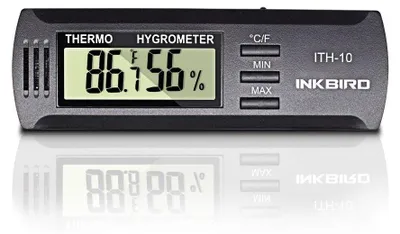Image de Thermomètre hygromètre numérique pour intérieur