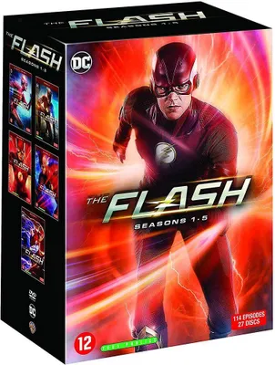 Imagen del producto de Caja con las temporadas 1 a 5 de "The Flash", 114 episodios [Importación de Francia]