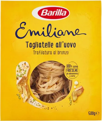 Produktbild von 6x Barilla Emiliane Talgiatelle all'uovo n.429 Nudeln mit ei 500g