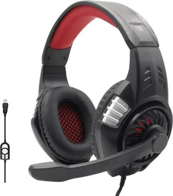Produktbild von KOMC On-Ear Stereo PC Gaming Headset G308, schwarz
