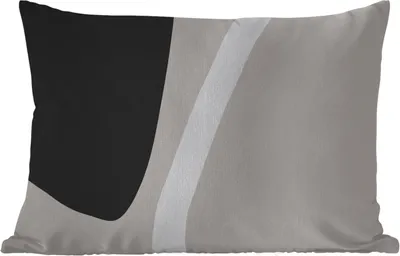 Produktbild von MuchoWow® Outdoor Kissen - Pastell - Minimalismus - Formen - 60x40 cm - Wetterfest - Lounge Kissen - Zierkissen - Kissen für Innenräume