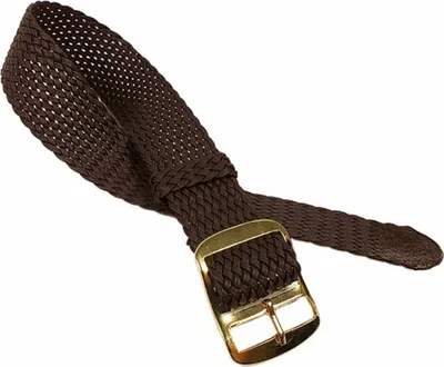 Produktbild von Minott Uhrenarmband Perlon / Textil Durchzugsband Braun 23270G, Stegbreite:20mm