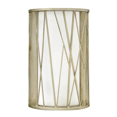 Obrázok produktu pre Nástenná lampa Elstead Nest E27, 36 cm, striebro