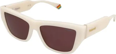 Produktbild von Polaroid PLD 6210/S/X White 55/16/140 Damen Sonnenbrillen