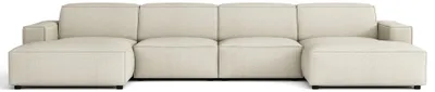 Produktbild von Selsey Sellmo - Wohnlandschaft , Creme, 368 cm