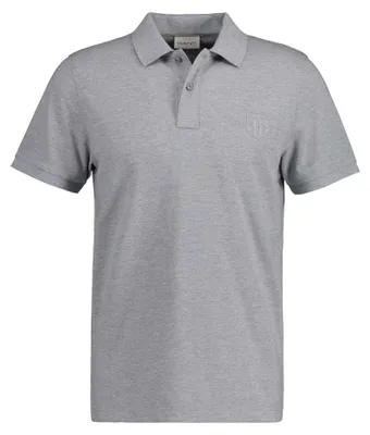 Image de Gant - Polo pour homme, manches courtes GT14967 (S) (gris)