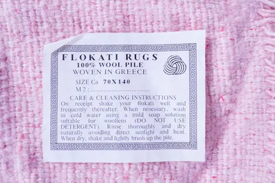 Produktbild von Athen  Flokati ca. 140 x 070 m Rosa