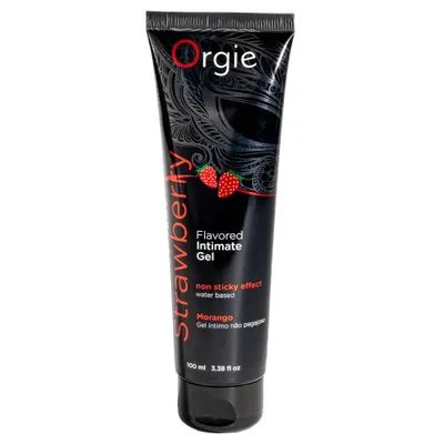 Produktbild von Orgie Aromatisiertes Intimgel, Erdbeergeschmack, 100ml