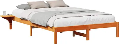 Obrázek produktu pro Rám postele Voskově hnědá 150 x 200 cm Masivní borové dřevo