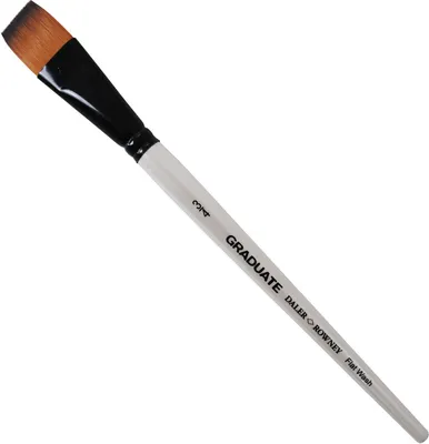 Produktbild von Daler Rowney Graduate Multi-Technique Brush Synthetic Flachpinsel 3/4